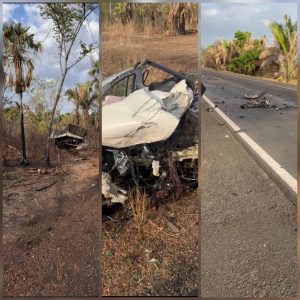 Colisão entre caminhão e carro resulta em morte na BR-316, em Caxias