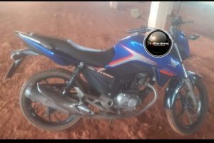 Moto é furtada no povoado Bom Jesus, zona rural de Lima Campos