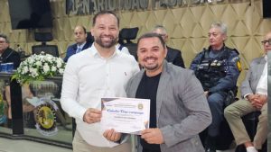 Empresário Gilmárcio Saturnino recebe Título de Cidadão Lima-campense em sessão solene