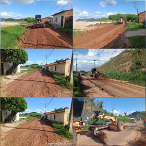 Prefeitura de Pedreiras intensifica melhorias viárias no Mutirão e Avenida Lourival Alves Pereira.