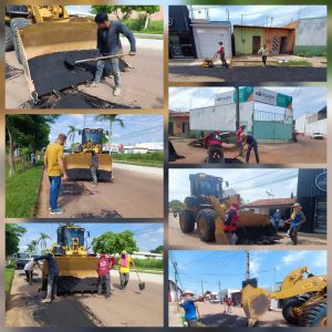 PREFEITURA DE PEDREIRAS INICIA OPERAÇÃO TAPA-BURACOS E REFORÇA AÇÕES DE MOBILIDADE URBANA.