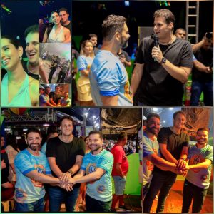 Orleans Brandão prestigia abertura do maior Carnaval do interior em Peritoró