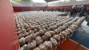 Prefeitura de Pedreiras realiza entrega de cestas básicas da Semana Santa.