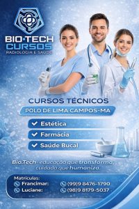 Qualificação profissional: Bio.Tech abre vagas para cursos técnicos em Lima Campos