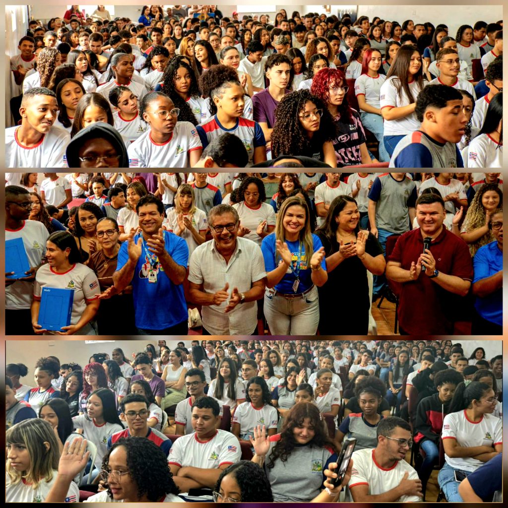 Lima Campos avança na educação digital com entrega de mais de 500 tablets a estudantes