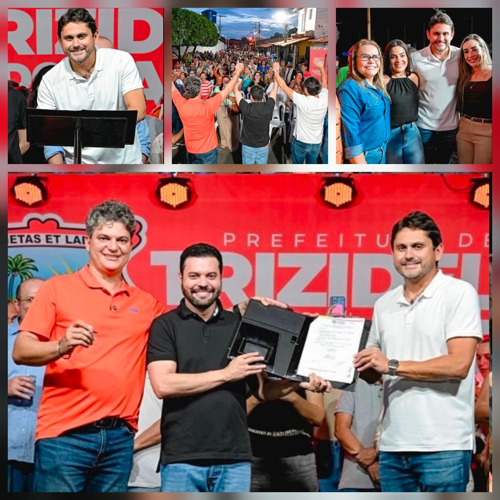 Prefeito Deibson Balé assina ordem de serviço para reforma e ampliação da quadra da Baixada em Trizidela do Vale