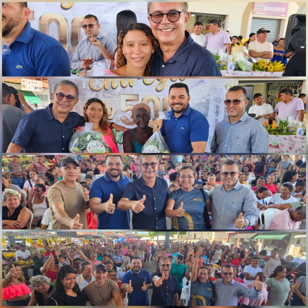 Prefeito Jailson Fausto realiza entrega de 500 Cestas Verdes e fortalece agricultura familiar em Lima Campos
