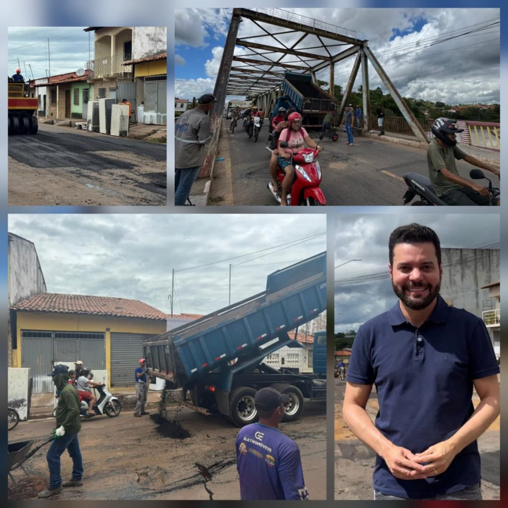 Deibson Balé acompanha de perto Operação Tapa-Buracos e reforça compromisso com a infraestrutura de Trizidela do Vale